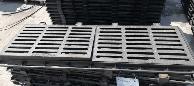 石家庄球墨铸铁连体双篦展示