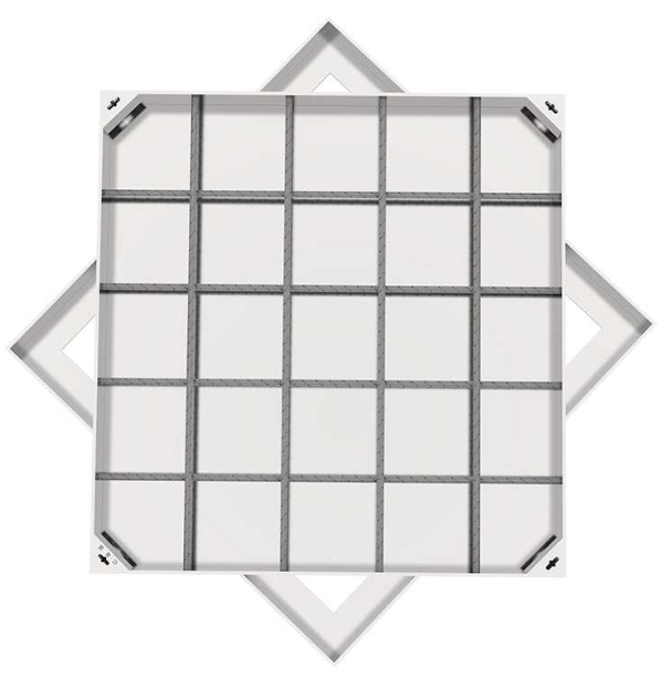 石家庄不锈钢方井展示